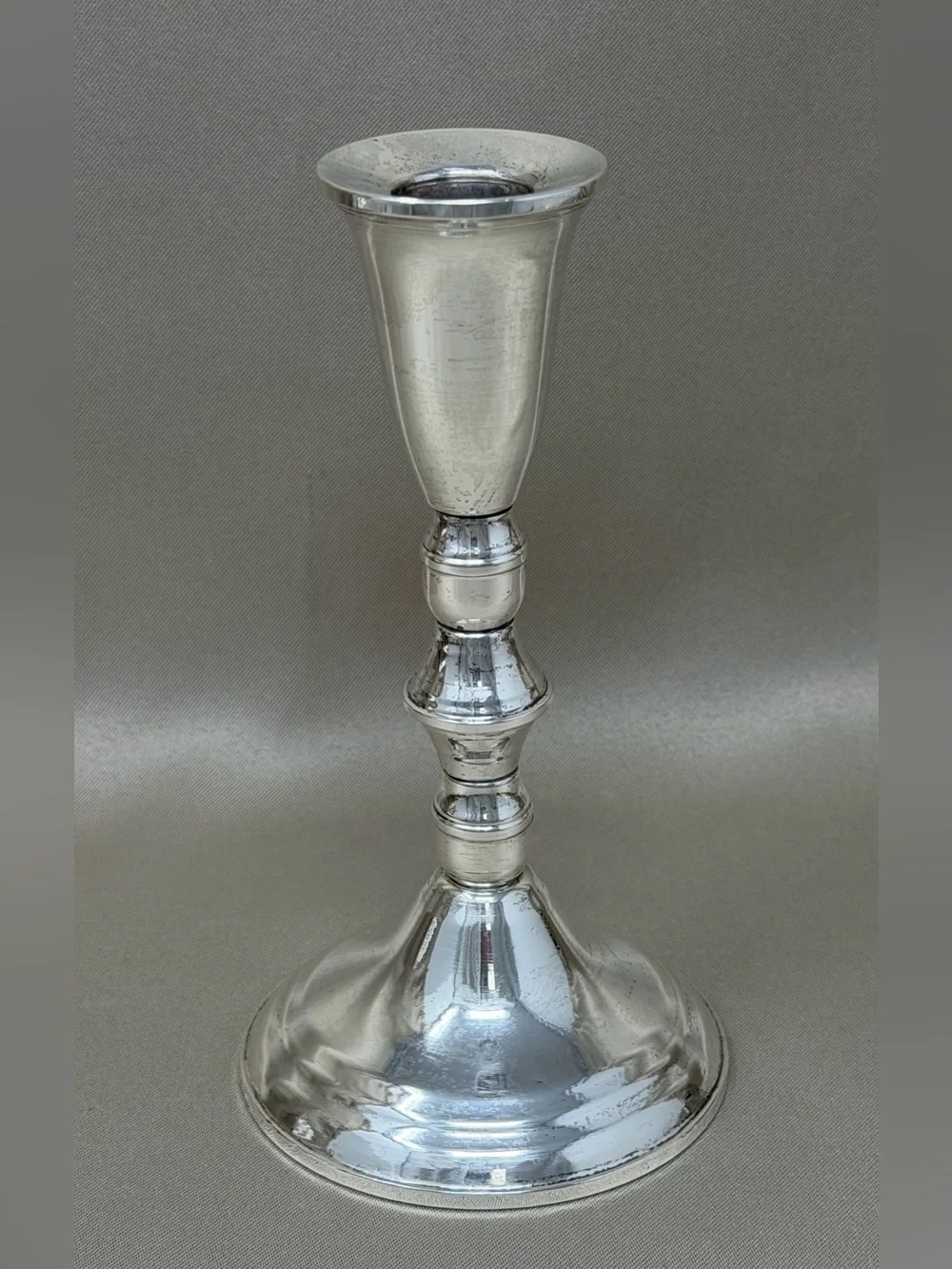 Vintage Duchin Creation Sterling Silver Weighted 6 3/4” Candlestick MCM